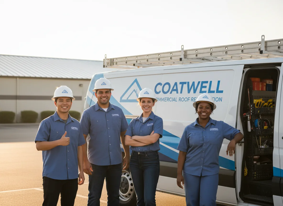 Commercial roof coating company in Leisenring, PA